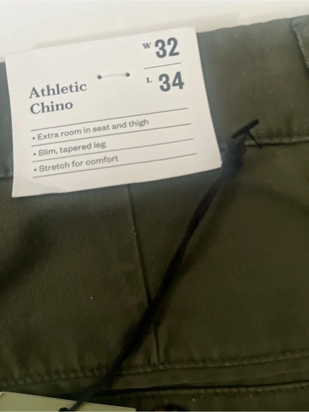 Goodfellow army green pants NWT - Picture 3 of 5